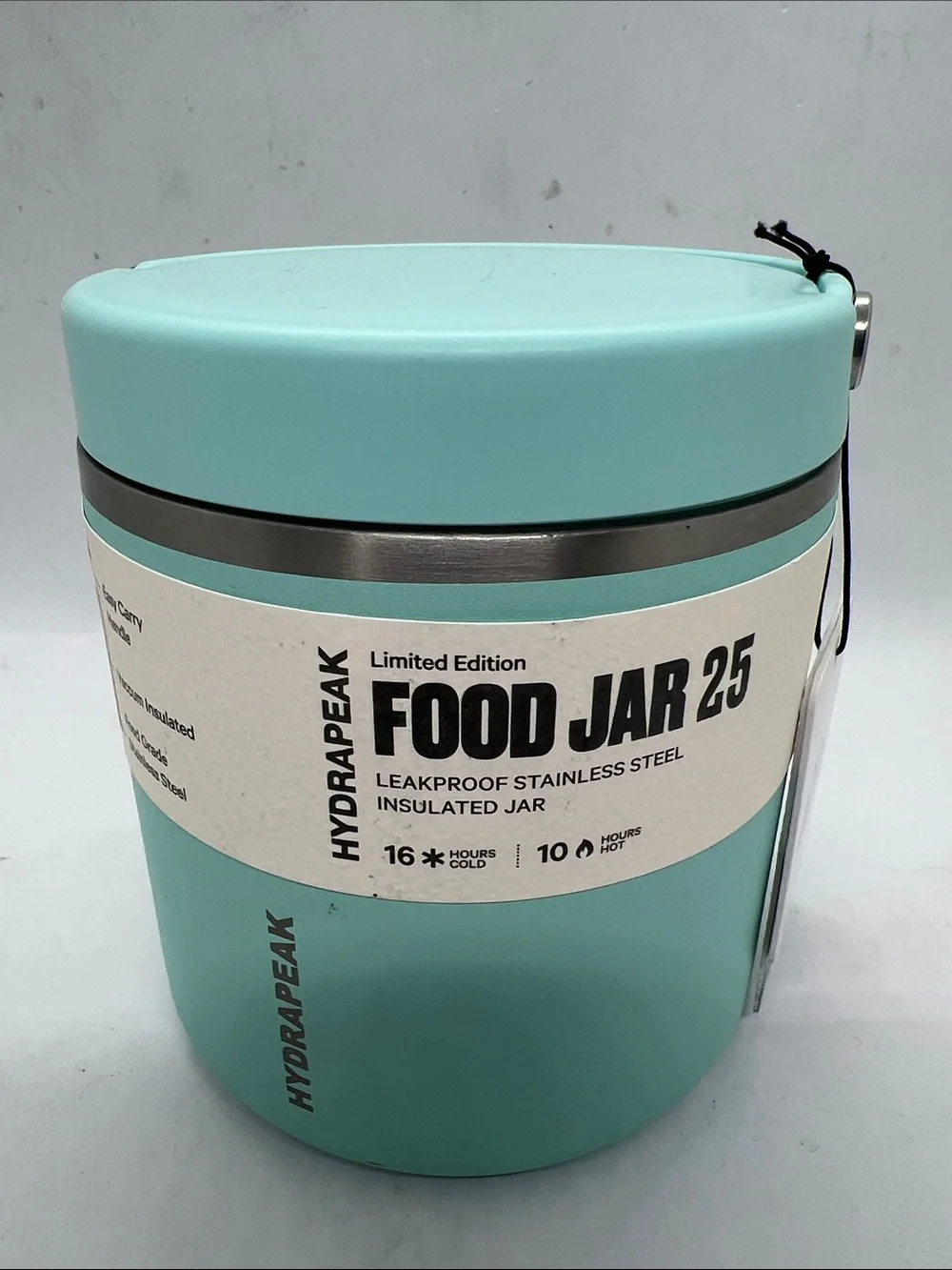 Hydrapeak Food Jar Insulated Stainless Steel Plus Peptide Storage Container NWT